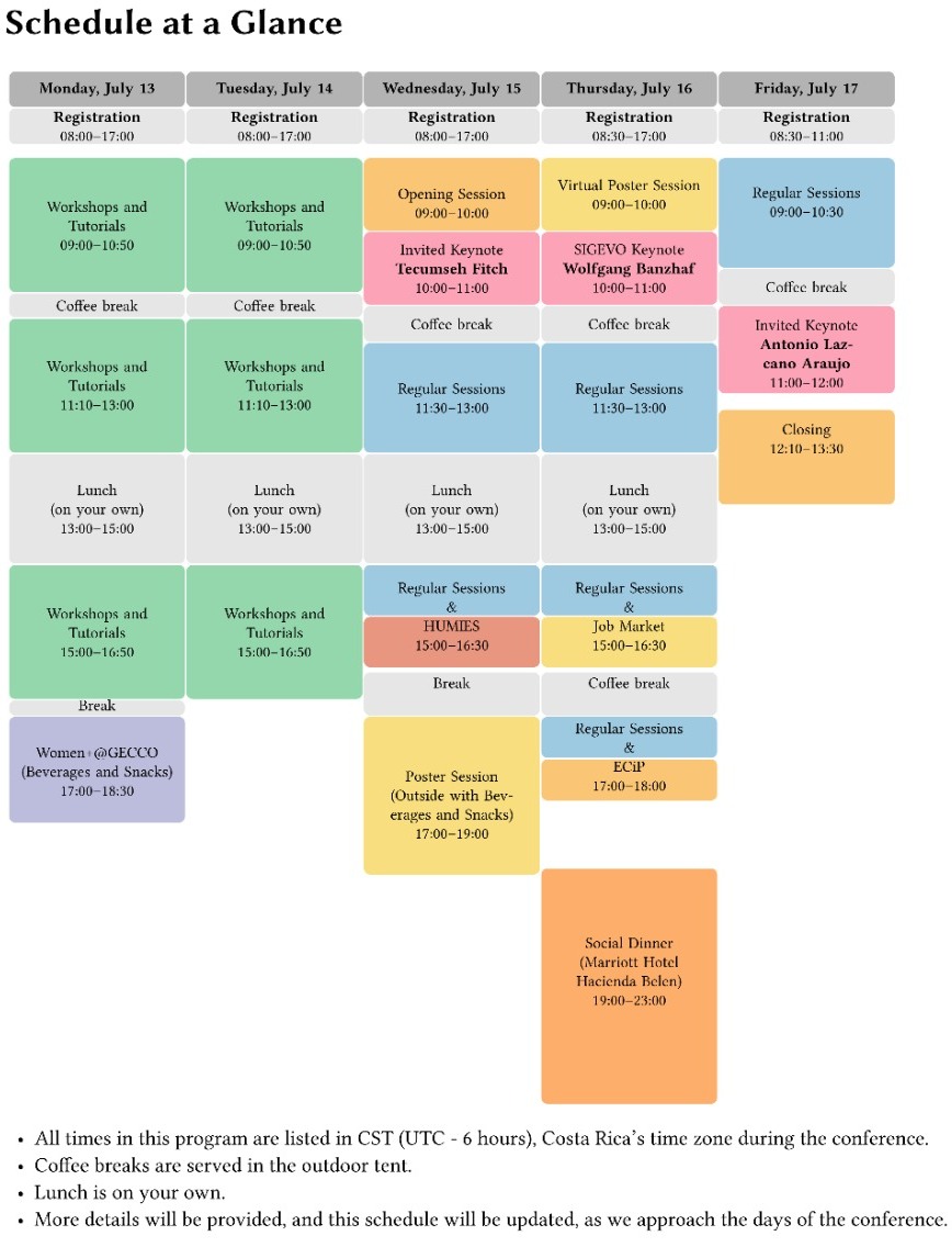 Schedule